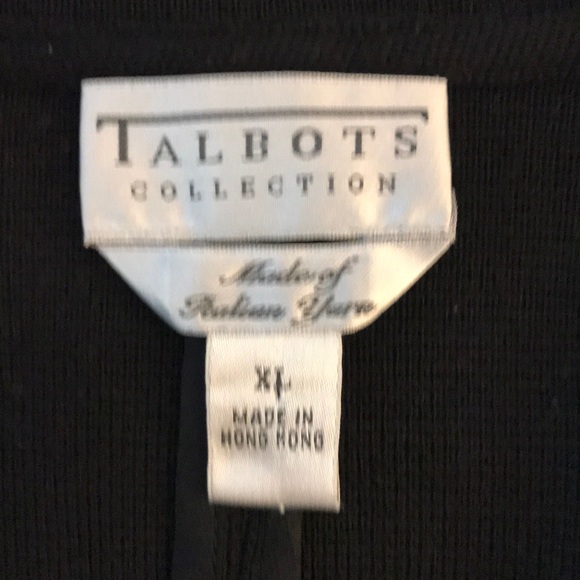 Talbots Black Blazer Size XL - Picture 6 of 7